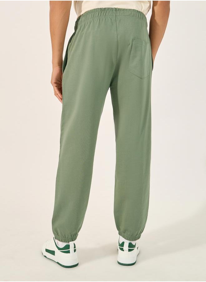 Relaxed Fit Cotton Terry Joggers