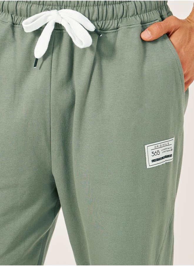 Mid Rise Oversized Joggers with Drawstring