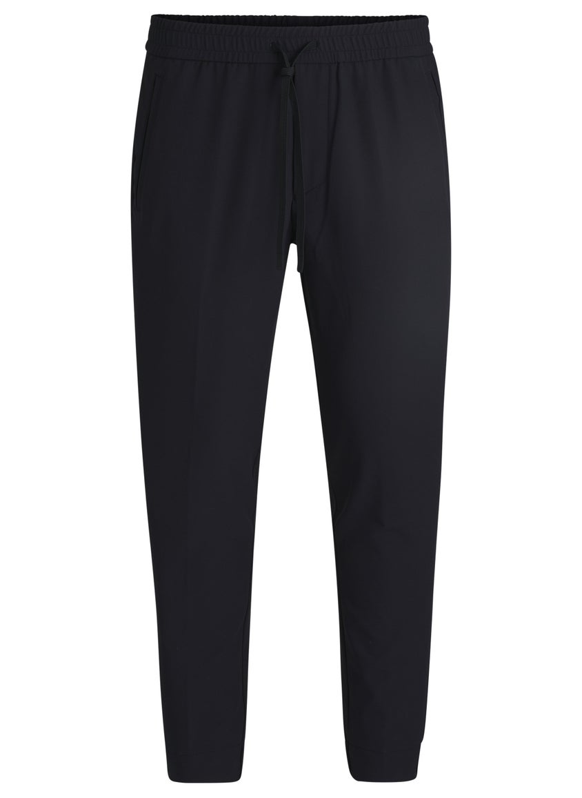 Tapered-fit trousers in water-repellent stretch fabric