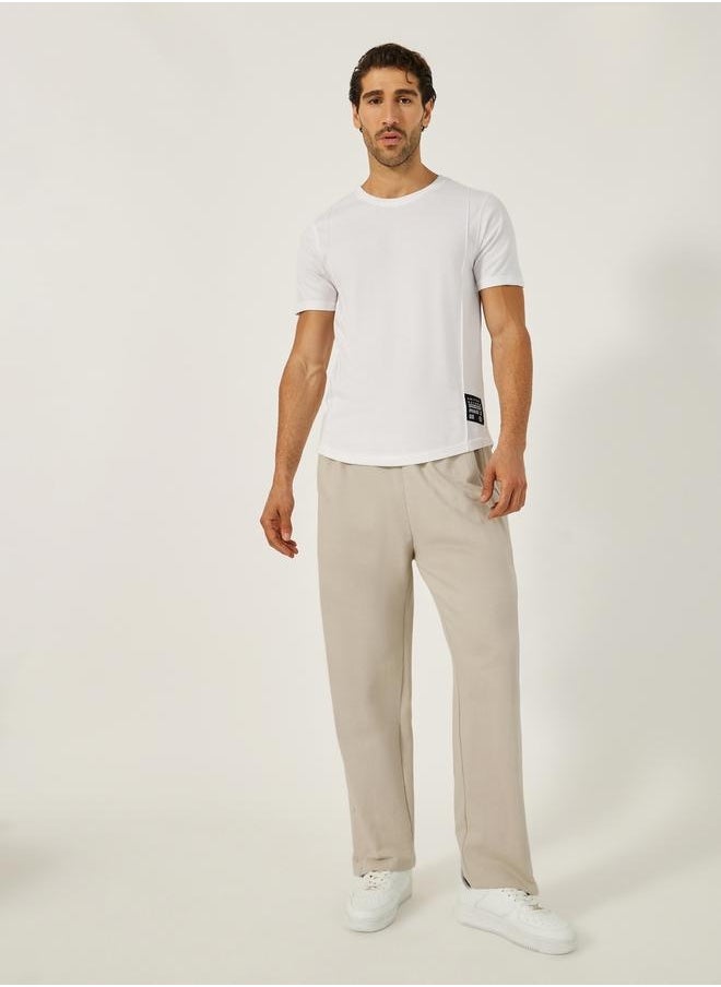 Mid Rise Oversized Joggers with Drawstring