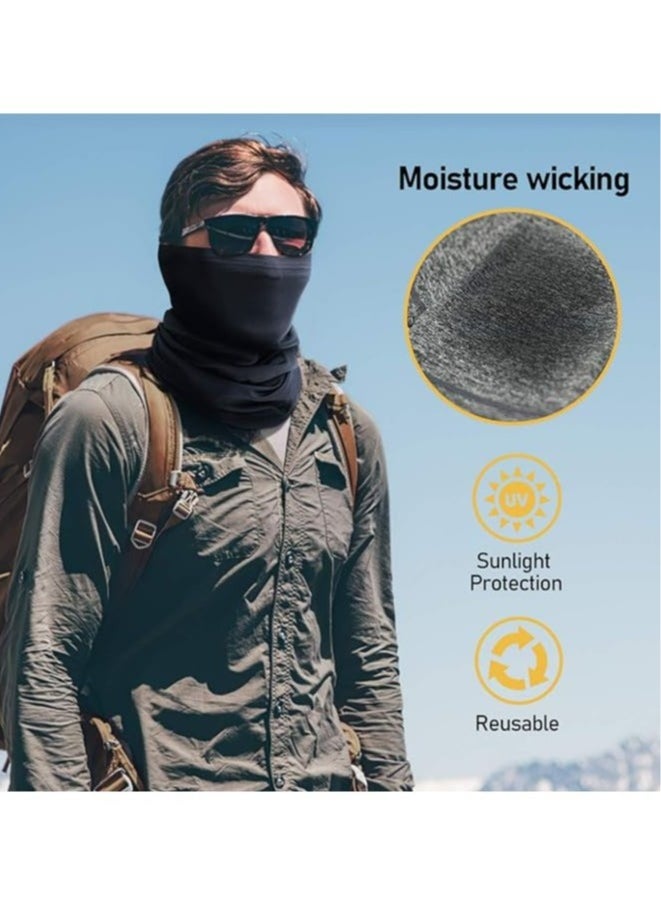 Cooling Neck Face Cover Scarf, UV Protection Mask For Men And Women,Soft Windproof, Hiking Cycling Running