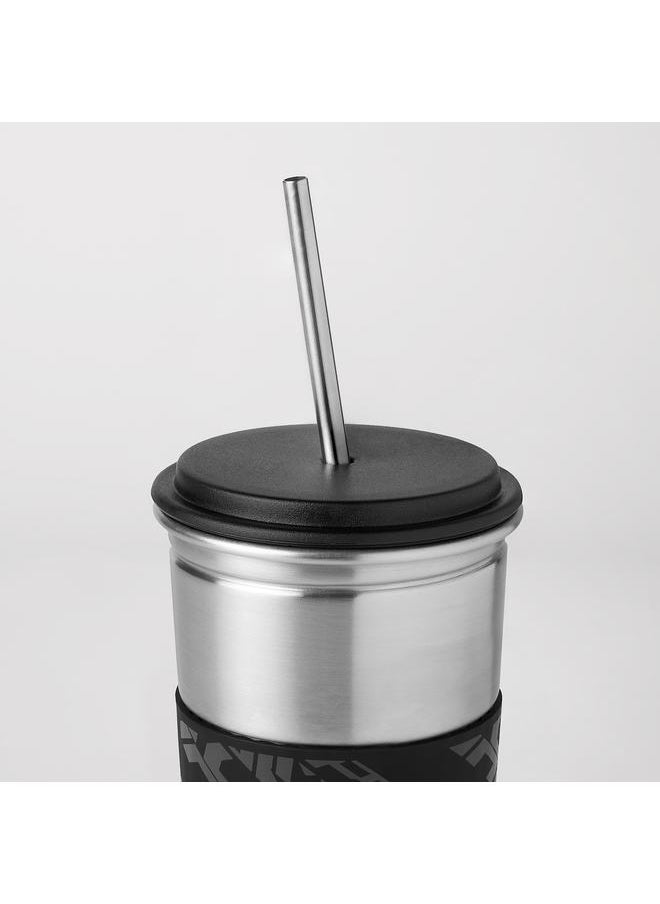 Mug and mug holder, black