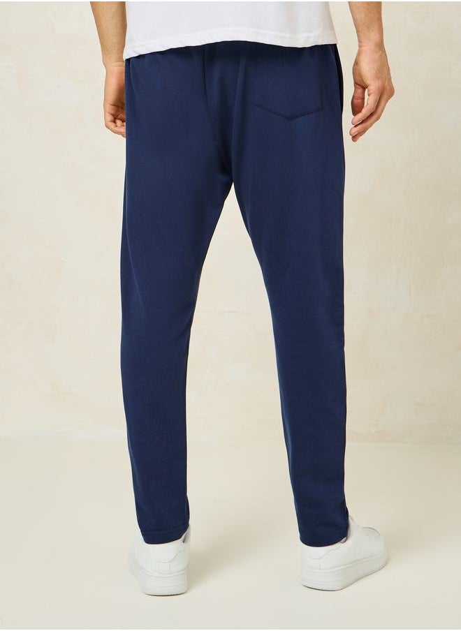 Eco Earth Slim Terry Open Hem Jogger with Welt Pockets