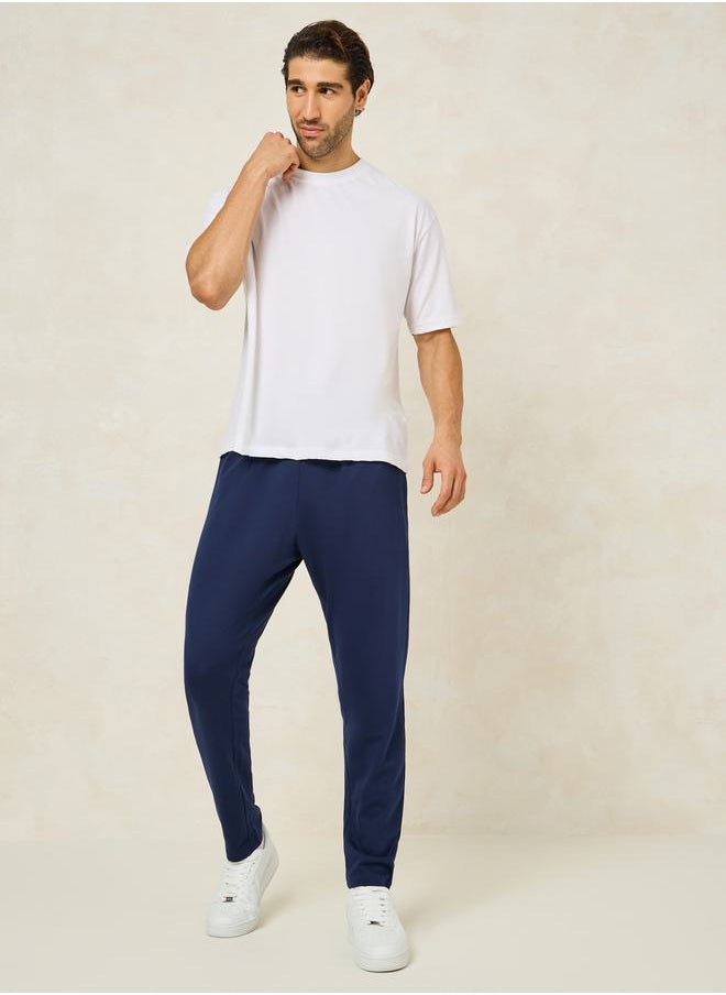 Eco Earth Slim Terry Open Hem Jogger with Welt Pockets
