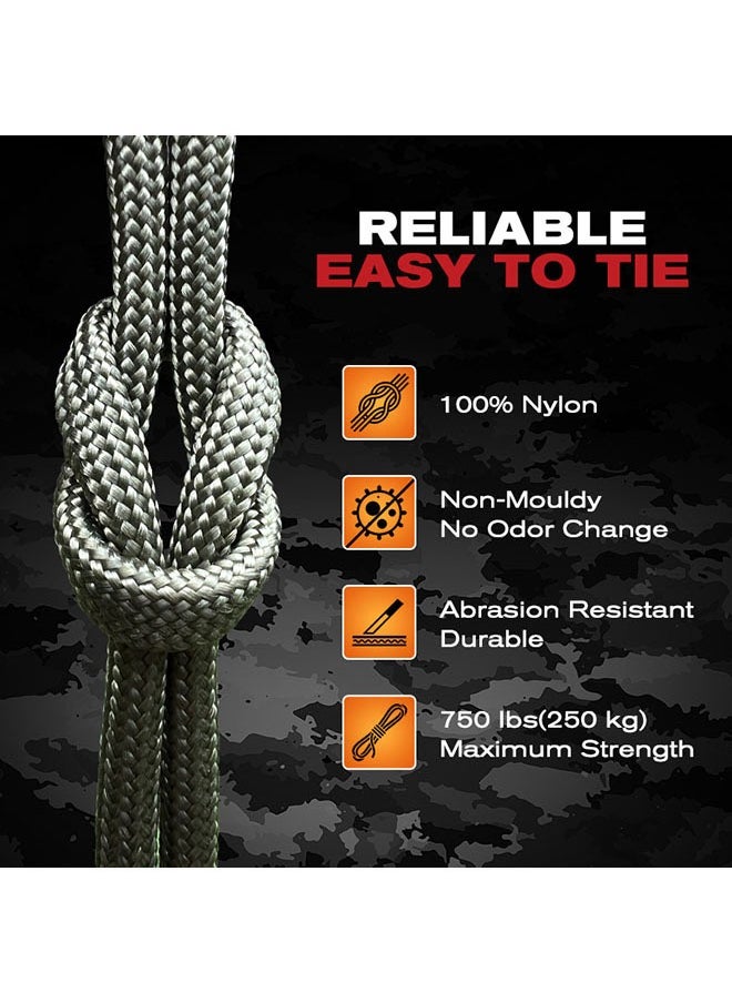 31 m Rope Cord Paracord 4 mm Diameter Camping Tent Canopy or Household Red