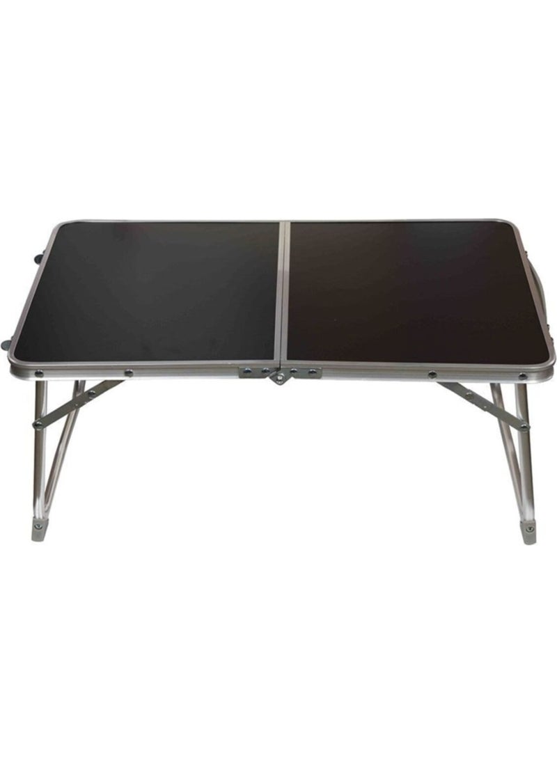 Folding Black Camping Table 60X40 cm