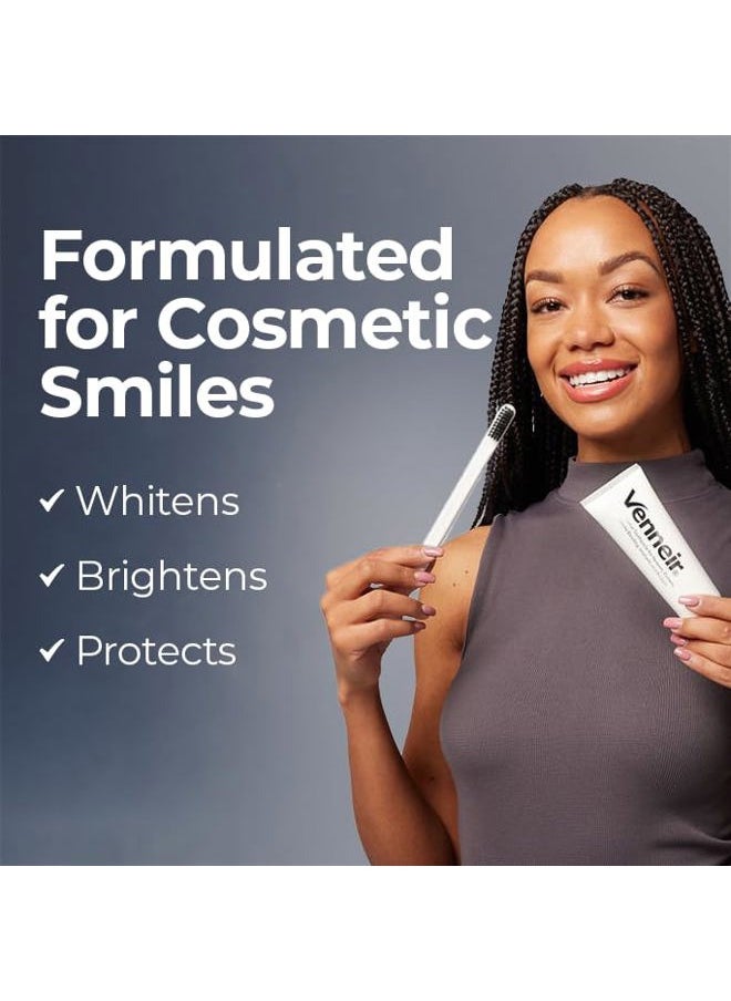 ® Professional Toothpaste for Veneers, Implants, Bondings, Crowns & Sensitive Teeth — Stain Removing, Whitening, Natural, SLS Free, Pro Enamel Repair
