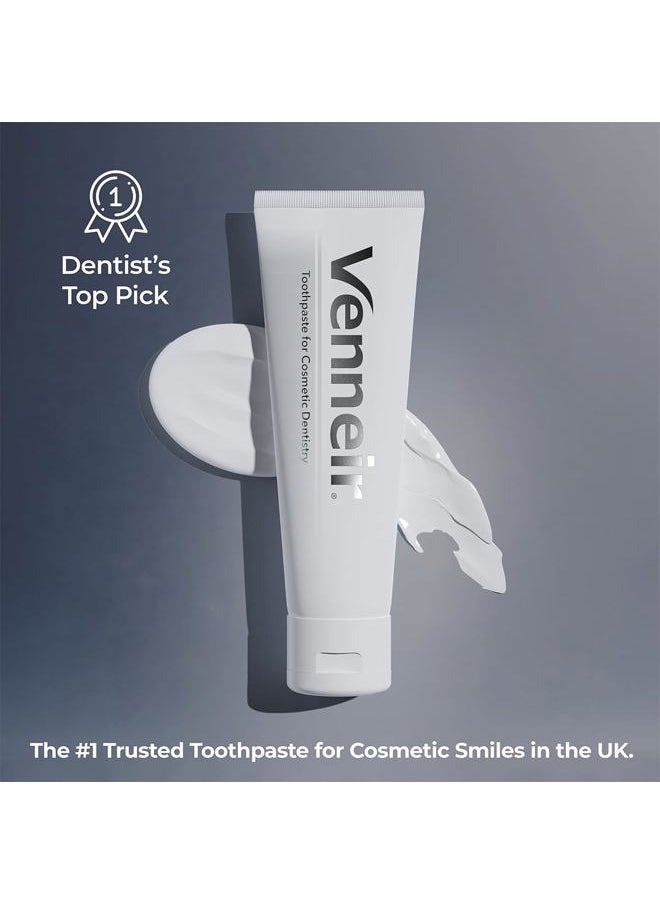 ® Professional Toothpaste for Veneers, Implants, Bondings, Crowns & Sensitive Teeth — Stain Removing, Whitening, Natural, SLS Free, Pro Enamel Repair