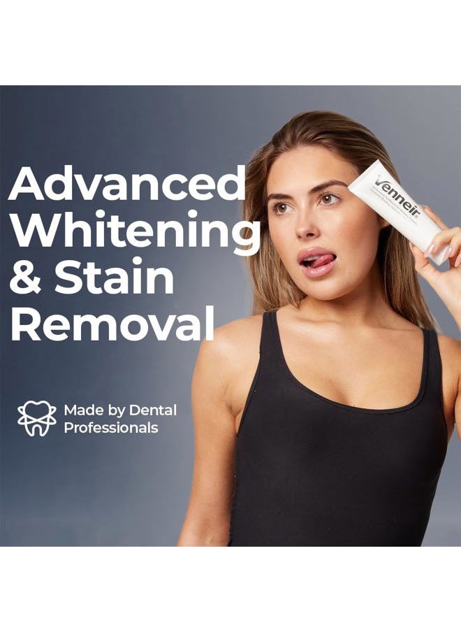 ® Professional Toothpaste for Veneers, Implants, Bondings, Crowns & Sensitive Teeth — Stain Removing, Whitening, Natural, SLS Free, Pro Enamel Repair