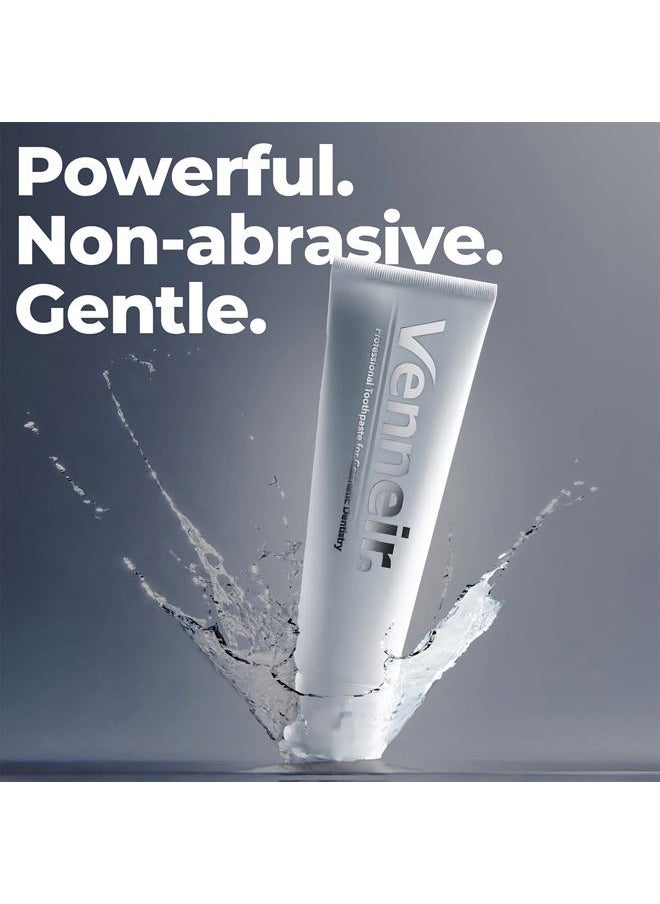 ® Professional Toothpaste for Veneers, Implants, Bondings, Crowns & Sensitive Teeth — Stain Removing, Whitening, Natural, SLS Free, Pro Enamel Repair