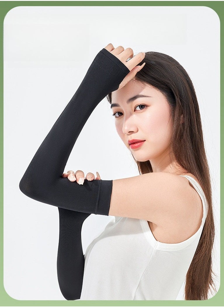 3 Pairs Cooling Arm Sleeves, UV Sun Protection Cooling Arm Cover for Women Men, Arm Protection for Basketball, Golf, Cycling, Running, Driving