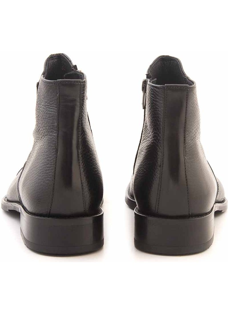 Gold Leather Men's Classic Shoes 6018-23
