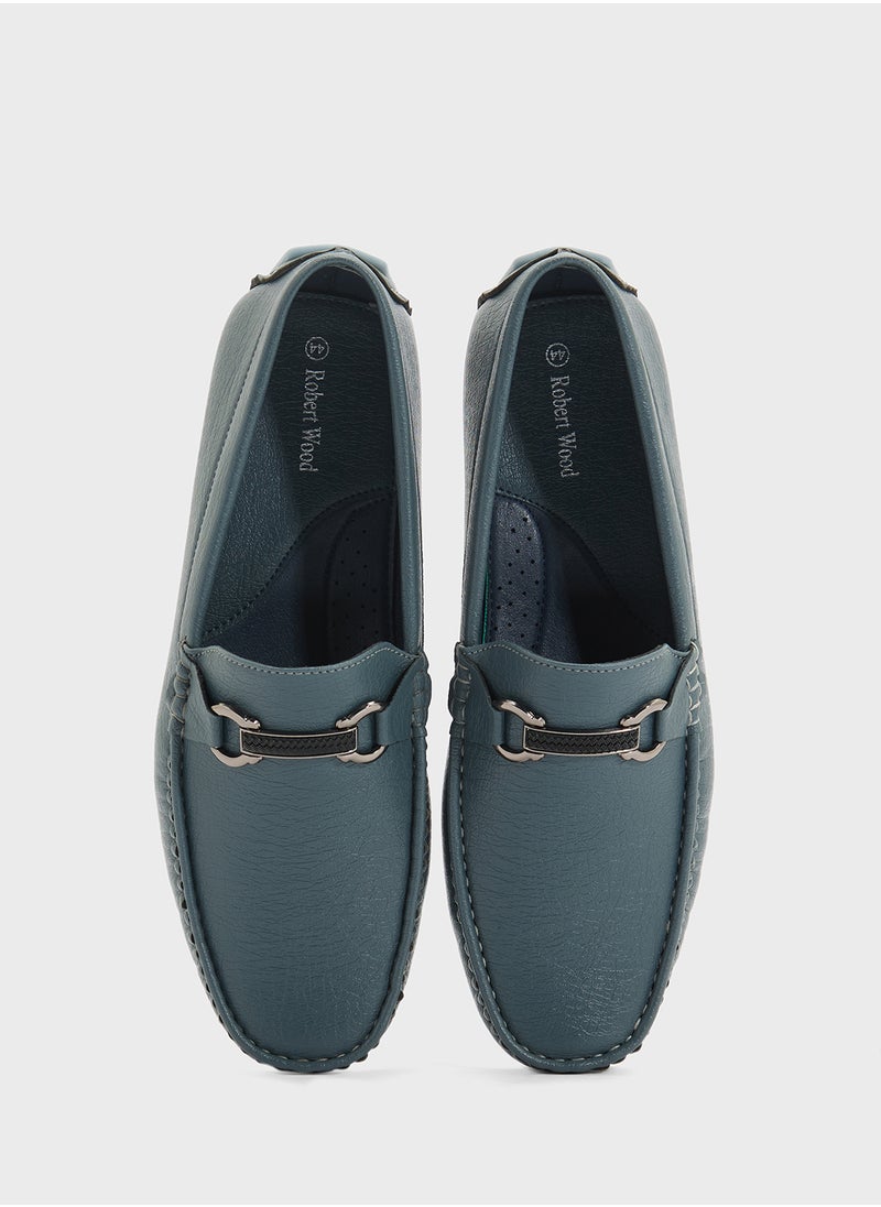 Trim Detail Loafers