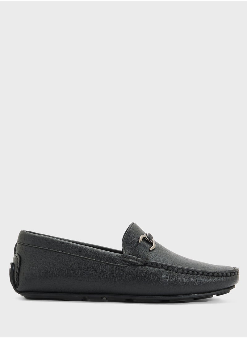 Trim Detail Loafers