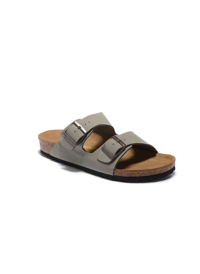 Birko Flor Double Strap Sandals