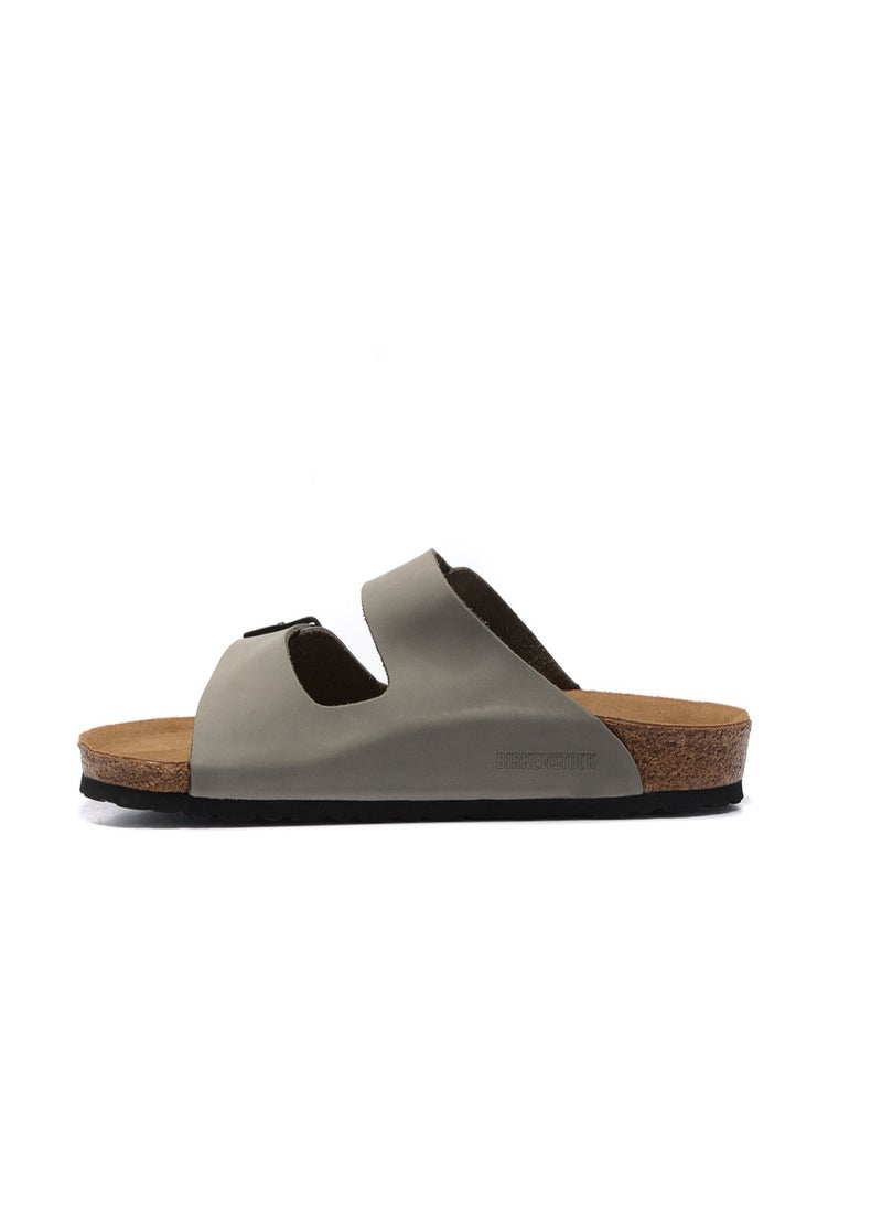 Birko Flor Double Strap Sandals