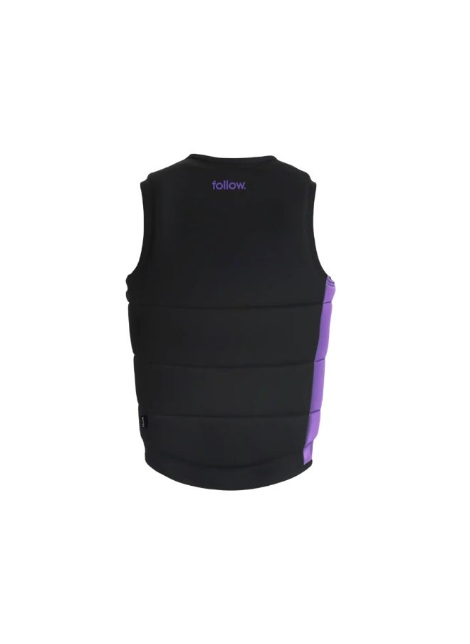 Follow Corp Impact Vest - Black/Purple