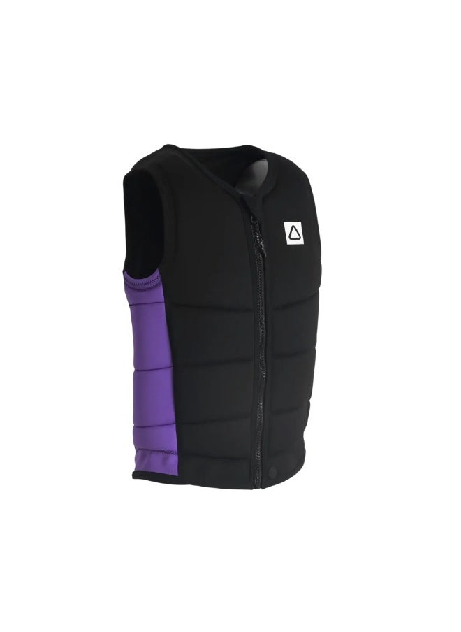 Follow Corp Impact Vest - Black/Purple