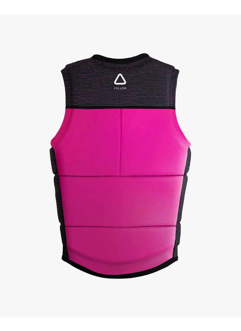 Follow Harmony Impact Vest - Black/Pink
