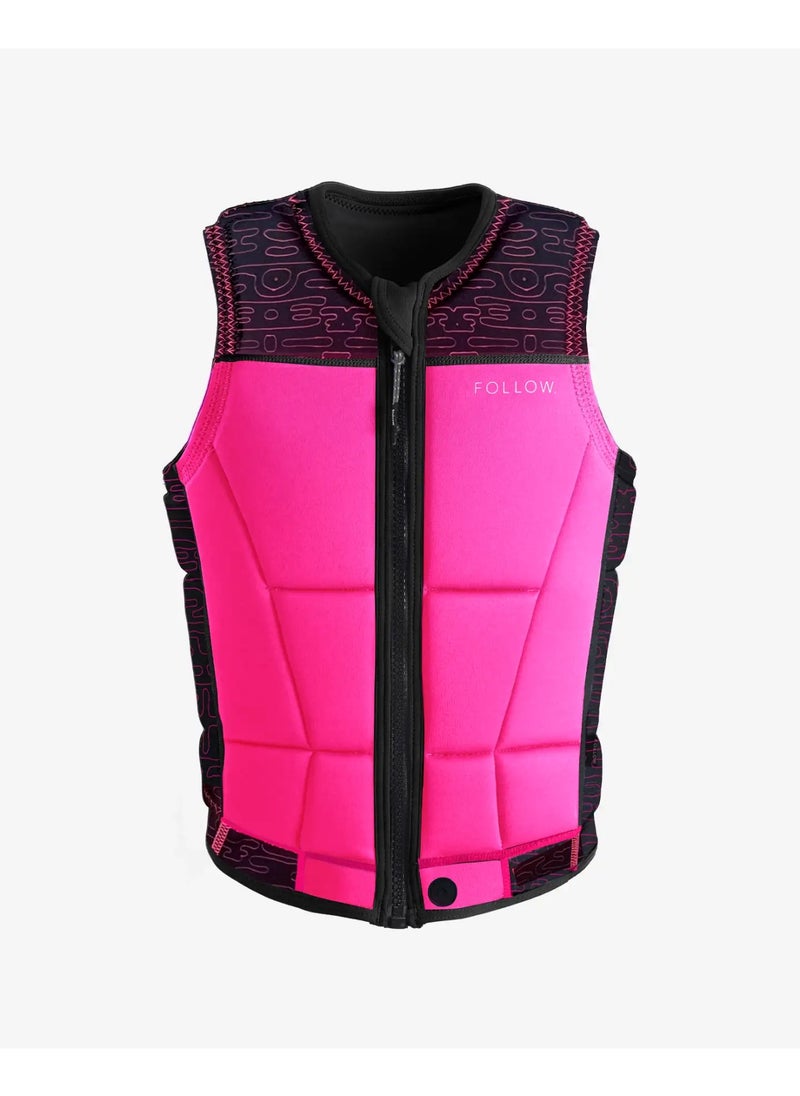 Follow Harmony Impact Vest - Black/Pink