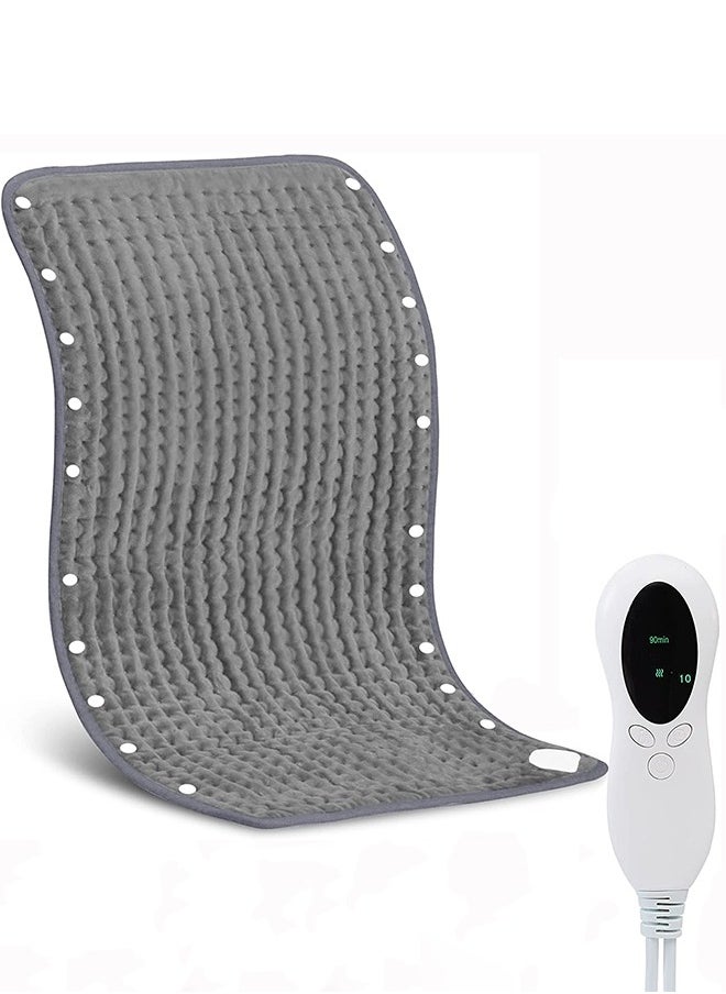 Heating Pad & Foot Warmer, 10 Temperature Settings & Auto Shut Off, 43x84cm, Washable Fast Heated Feet Warmers, Electric Heating Pads for Back Pain Relief,Abdomen,Feet,Back,Cramp