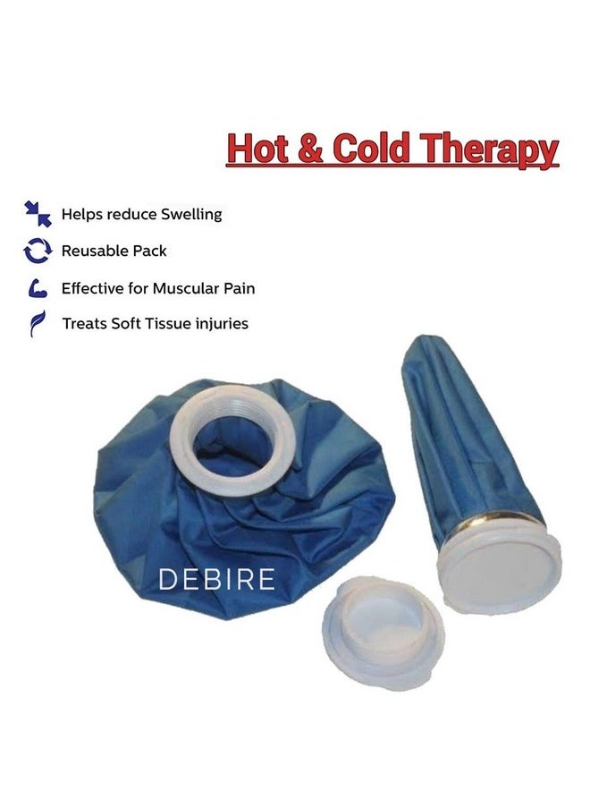 Cold Ice Pack Bag Reusable Hot And Cold Water Bag For Sports Injuries Treatment, First Aid Hot & Cold Therapy And Pain Relief (Multicolored & Design)(9