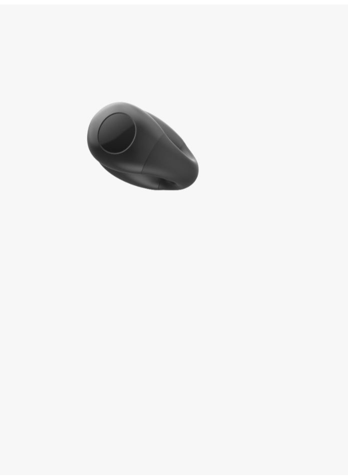 Aurix Clip on Earbuds / Truewireless Headphones / Dual-Mic Calls / Sweat Proof for Working Out & Gym / Non Slip Design/ Perfect for Long Hours Use / Ergonomic Durable True Wireless Earbuds - Black