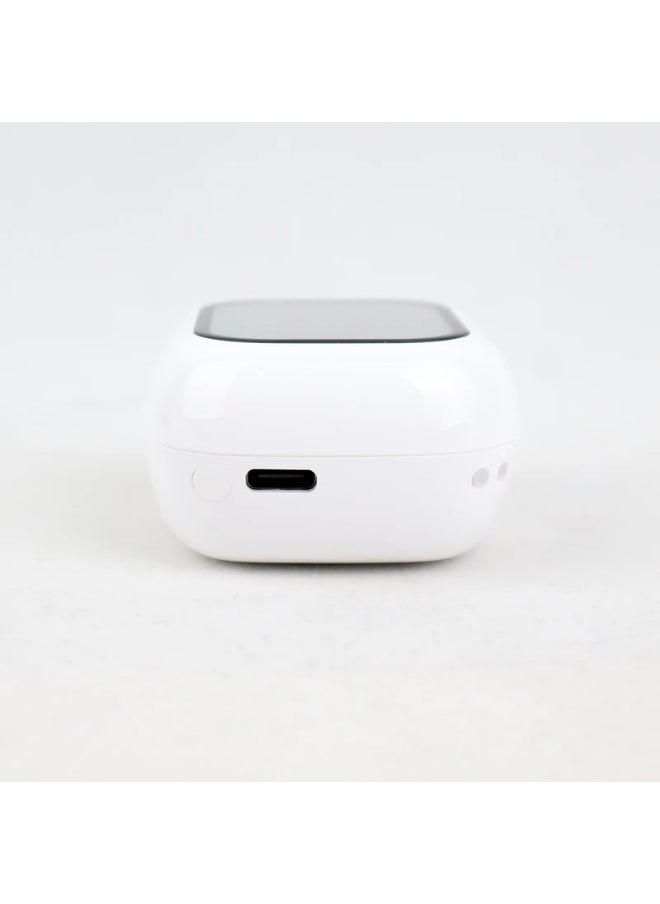 WT-7 TWS Earbuds with ANC & ENC, LCD Touch Screen, HiFi Stereo Sound, Portable Charging Case, Handsfree Bluetooth Calling, True Wireless Earphones for Sports & Travel