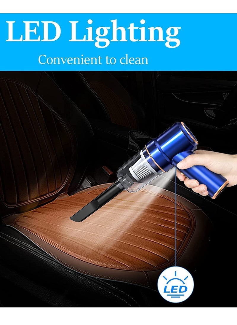 Air Duster Compressed Electric Air Duster Cleaner for PC Rechargeable 6000mAH Cordless Air Cleaner Blower for Laptop Keyboard Electronics Home Cleaning Alternative to Canned Air Duster
