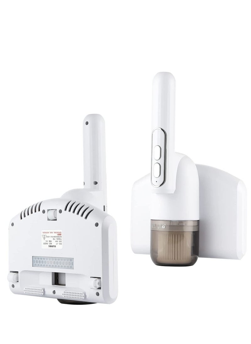 Portable Mini Handheld UV Vacuum Cleaner for Effective Dust Mite Removal from Mattresses, Pillows, and Carpets, Wireless and Easy to Use