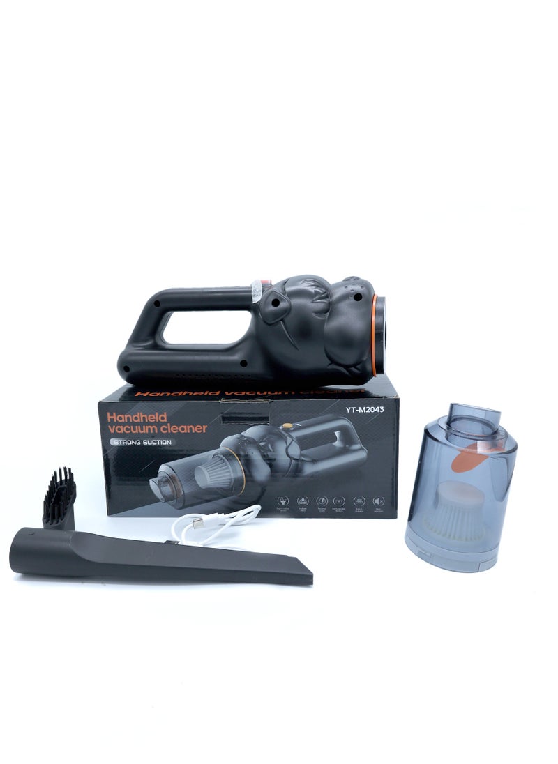 Cordless Handheld Vacuum Cleaner – Portable Car Vacuum with Brushless Motor, Type-C Charging, Reusable Filters & Attachments – Lightweight Mini Vacuum for Home, Office, Pet Hair & Kitchen Cleaning