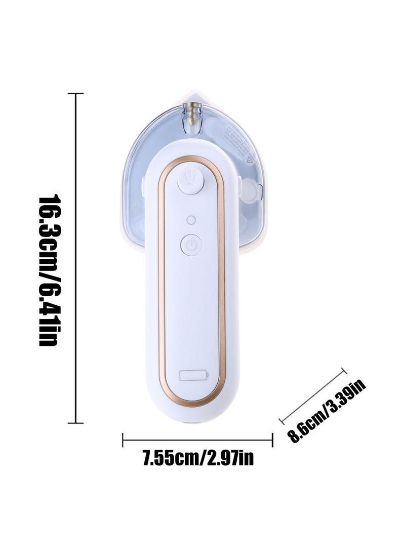Mini Electric Steam Iron YTJ-01– Portable Cordless Travel Iron with 3 Temperature Settings, Fast Heat-Up, Wet & Dry Modes, Non-Stick Teflon Soleplate – Compact & Rechargeable for Home & Travel Use