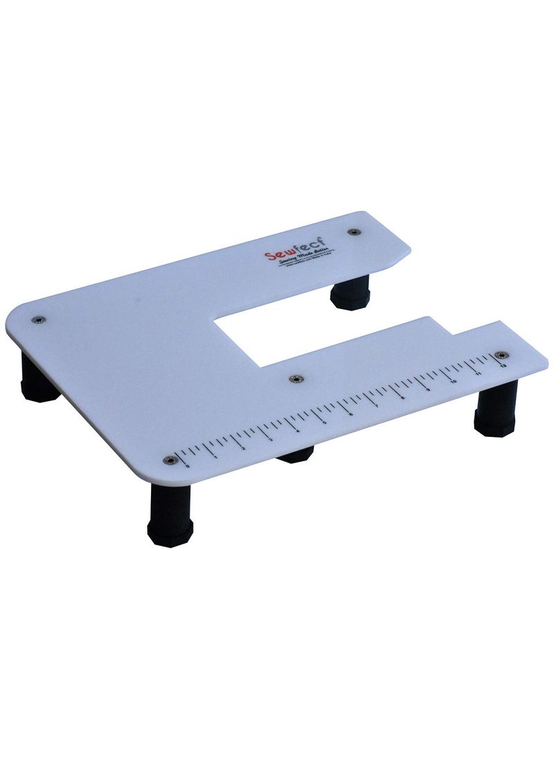 Sewfect Sewing Machine Extension Table Suitable for Usha Allure Allure DLX Excela Excela DLX Myfab Barbie Automatic Sewing Machine XLarge Size 18 x 24