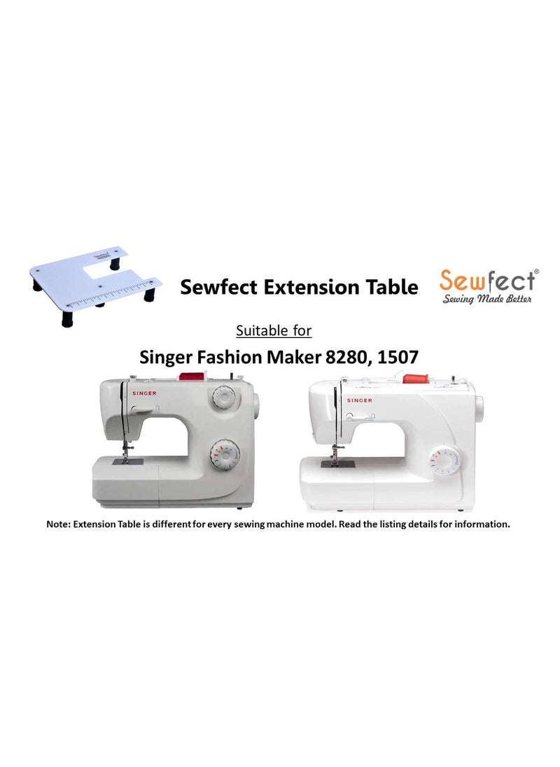 Sewfect Sewing Machine Extension Table Suitable for Singer FM 8280 FM 1507 Automatic Sewing Machine XLarge 18 x 24