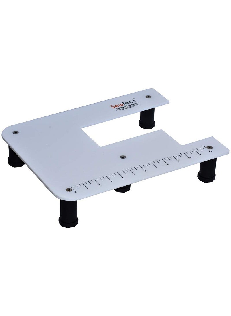 Sewfect Sewing Machine Extension Table Suitable for Singer Promise 1408 1409 1412 Merritt 1409 Automatic Sewing Machine Regular Size 115 x 15