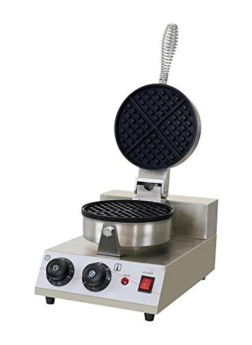 Hansel Hospitality Stainless Steel Commercial Round Belgian Waffle Maker