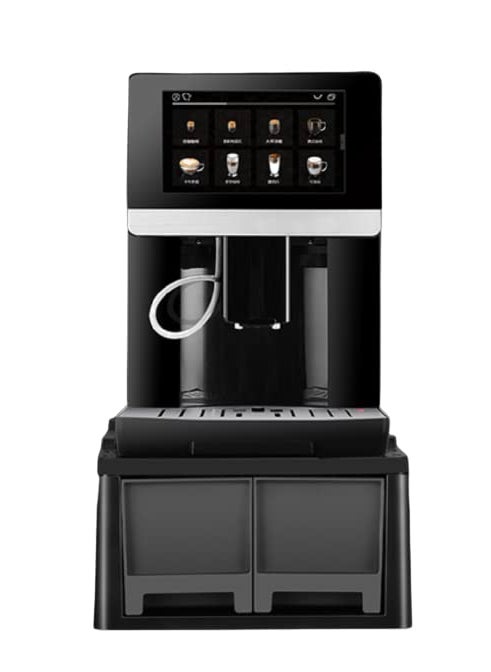 CoffeeTotaler Primero Plus Fully Automatic Coffee Machine featuring 11 Espresso Drinks Bean to Cup Coffee Maker Additional Attachments for Higher Waste Water and Bean Container Capacity