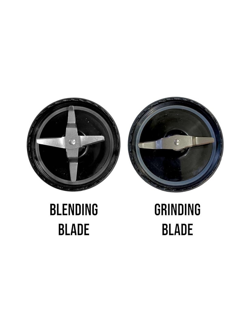 Kitchen Galaxy CrossFlat Blade The Universal Spare Parts for Blender Juicer and Mixer Pack of 2