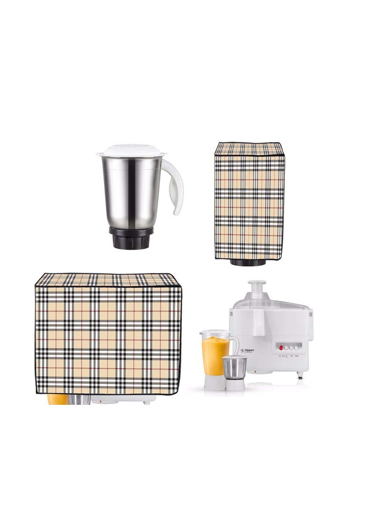 Cool Dealzz Mixer and Grinder Full Closure Check Printed Cover Mixer Grinder Multi Color