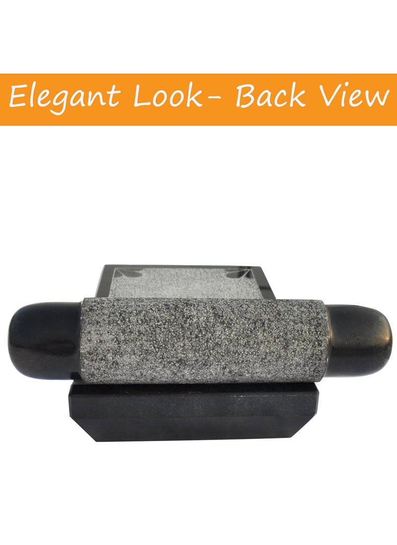 Neolithic Granite Ammikallu Traditional Hand GrinderSilbatta12 Inch Big SizeHeavy Duty105 kg
