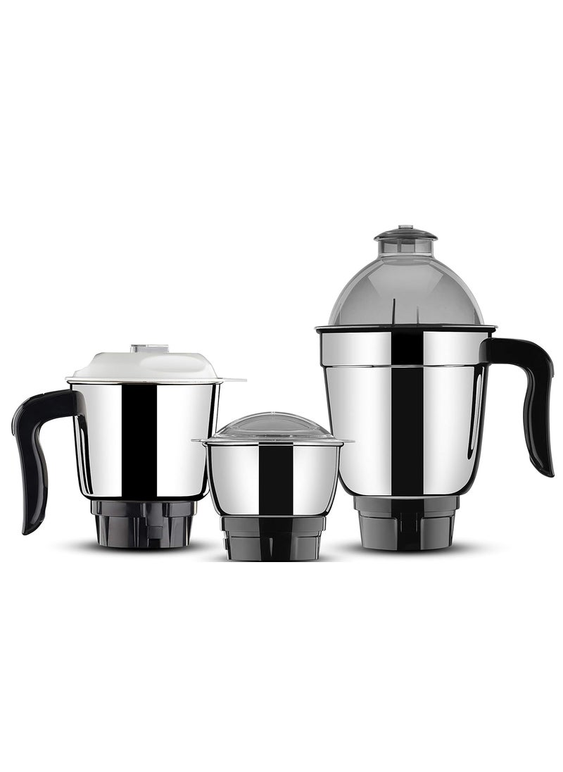 (Renewed) Butterfly Jet Elite 750-Watt Mixer Grinder with 4 Jars (Grey), Standard (Jet Elite-cr)
