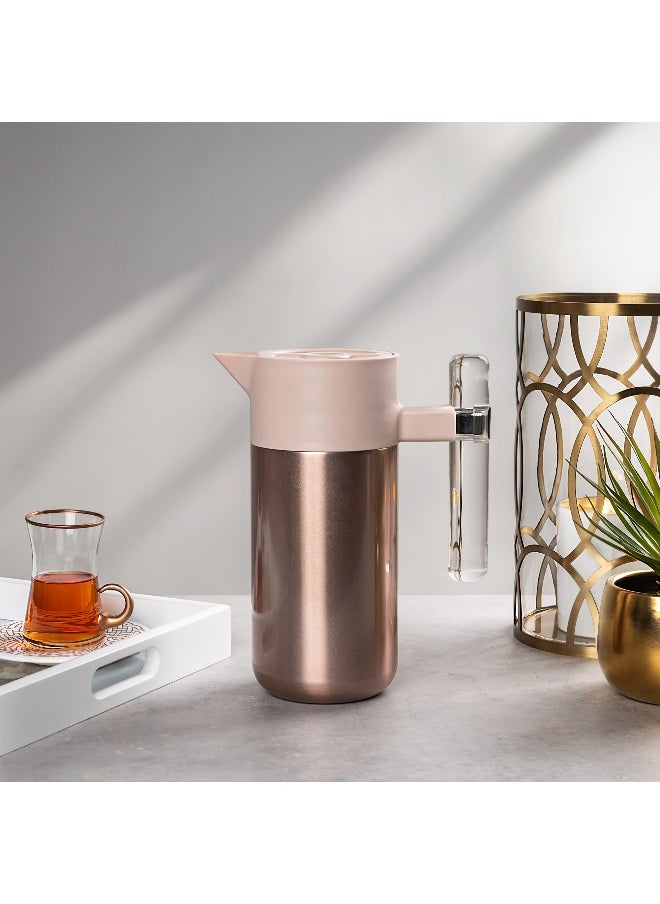Steel Vacuum Flask 1.2L Arab Graph Champane