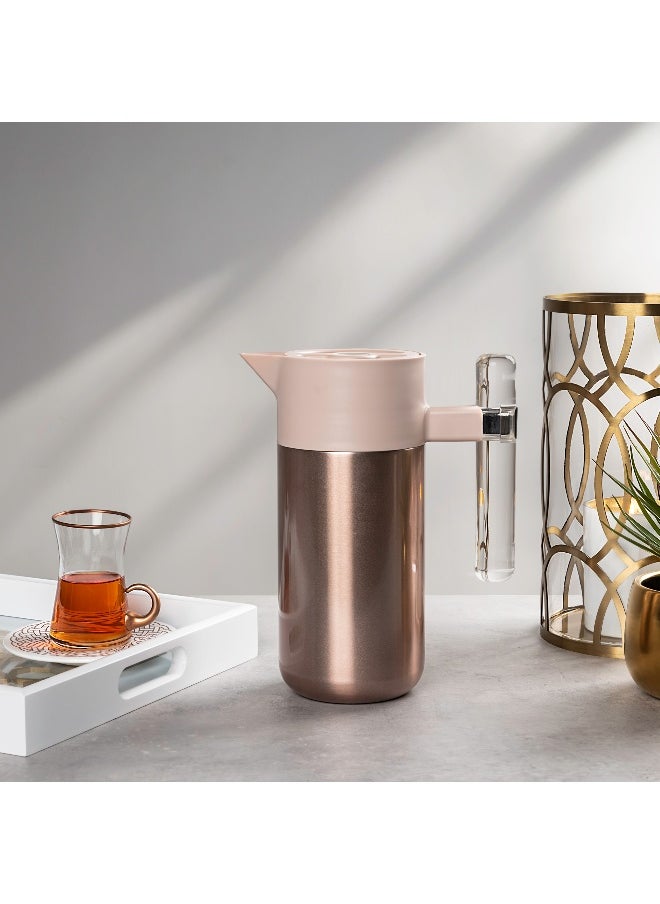 Steel Vacuum Flask 1.2L Arab Graph Champane