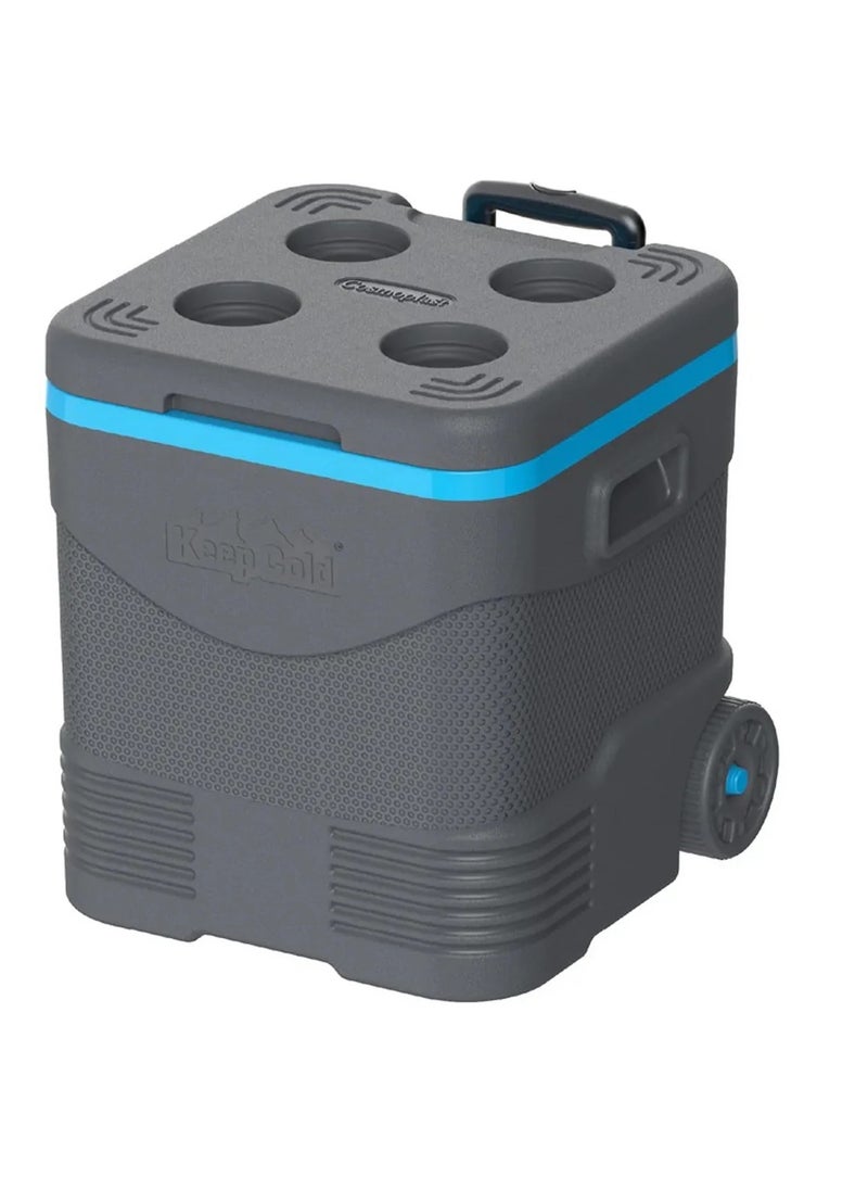 Cosmoplast 30L KeepCold Trolley Icebox with Wheels