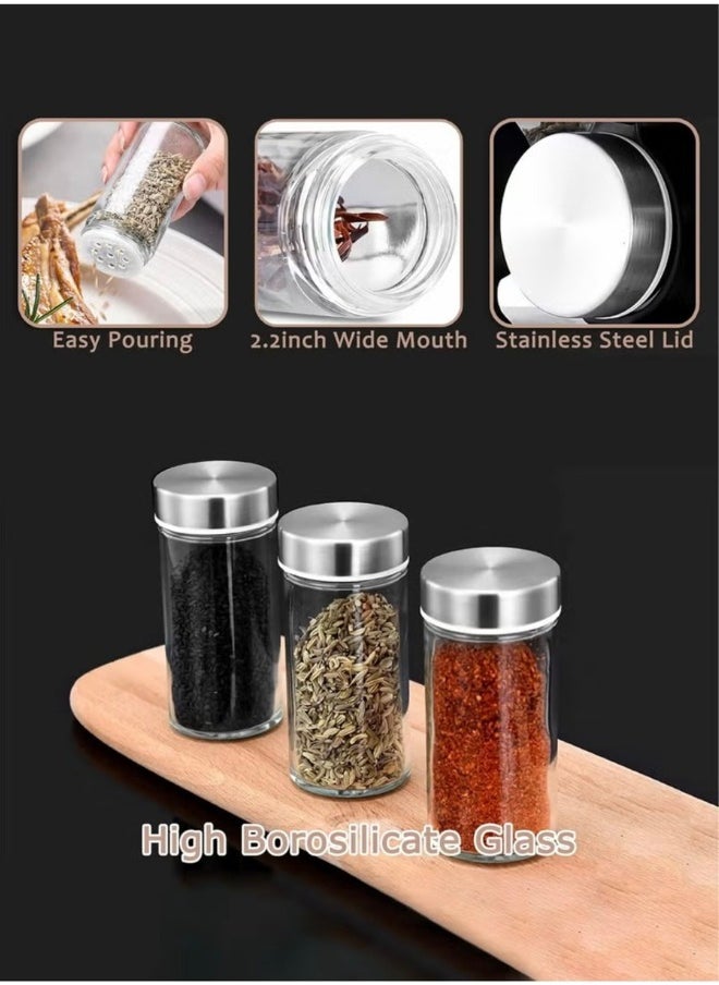 20 Piece Spice Jar Set with Spice Rack