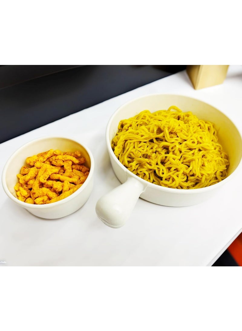 Orion Glassware Kitchen Serving Platter Deluxe Melamine Bowls Crockery Set of 3 Versatile platters Serving Set for Snacks Starters Deserts momos Crockery Items for Gift Multicolor