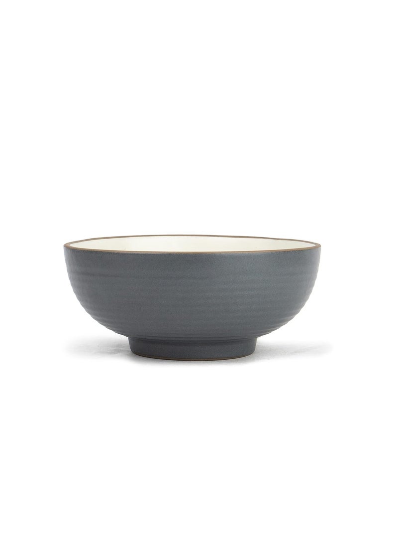 Shay Ceramic Serving Bowls Set 1500ml 1 Pc Grey White Glossy Finish Premium Ceramic Bowls Large Size Microwave Safe Bowls Bowl Sets Ceramic Bowl Large Bowl Grey White