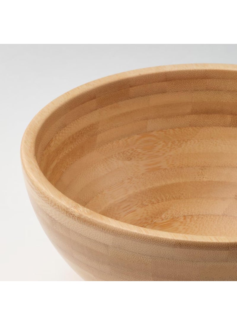 Graidient span IKEA 5 BLANDA MATT Serving Bowl Bamboo Stylish Stackable for SpaceSaving Perfect for Snacks Salads Buffets