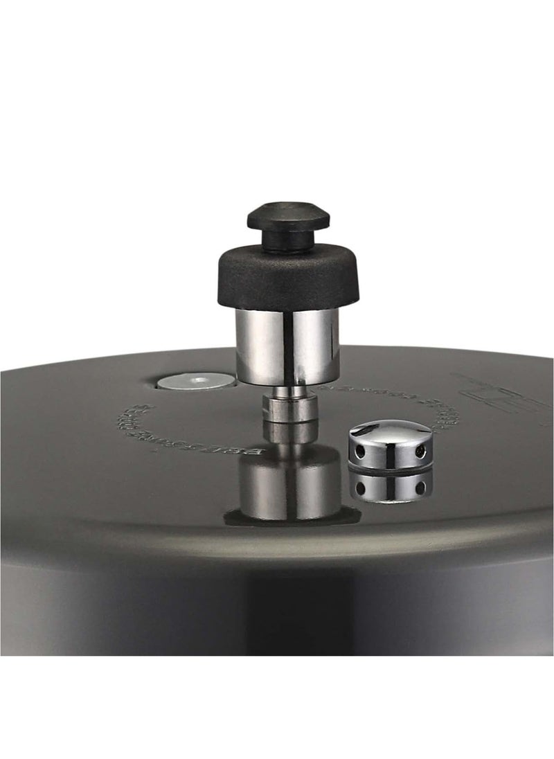 Ahar Hard Anodised Regular Outer lid Pressure Cooker5 Litre