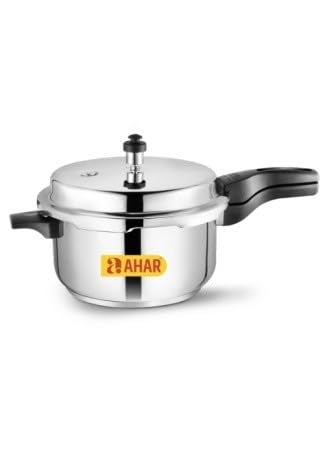 Ahar Stainless Steel Regular Outer Lid Pressure Cooker5 Litre